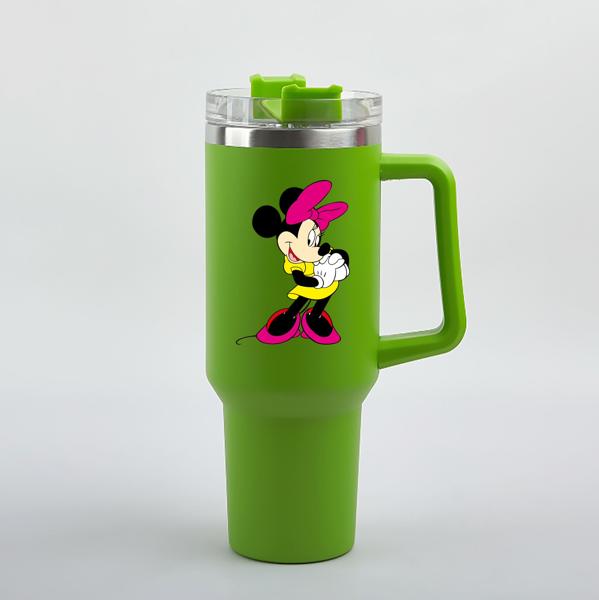 （画像用） ミッキーマウス Mickey Mouse 1200mL車用タンブラー（カラープリント）